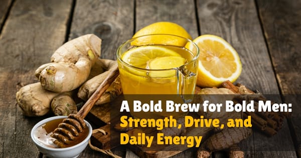 Men’s Wellness Booster: The Powerful Blend of Honey, Lemon, Garlic, Onion & Ginger